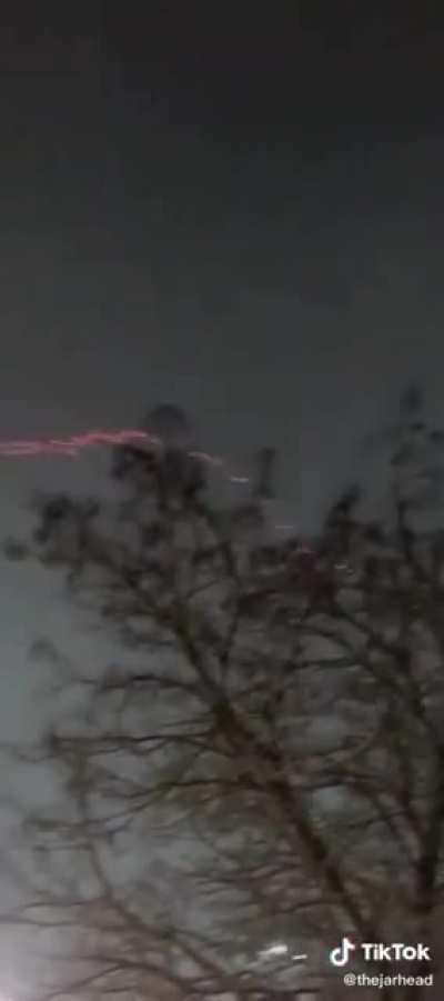 C-RAM destroys incoming missiles