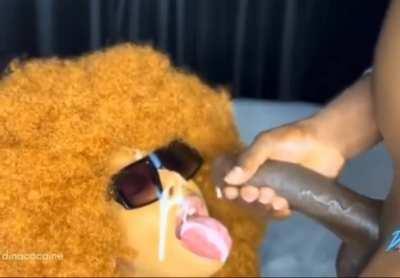 He made her face a work of art