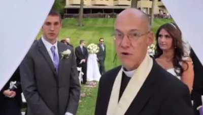 Groom and bride dies inside as priest berate wedding photographer