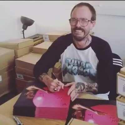 The 5 stages of signing with Joe Talbot