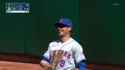[Highlight] Brandon Nimmo makes a terrific catch in center field