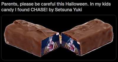 Be careful of your Halloween candy