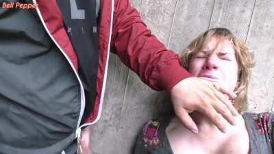 The dildo fits with the balls in my mouth [OC]