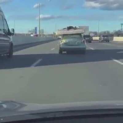 How about idiots outside of cars