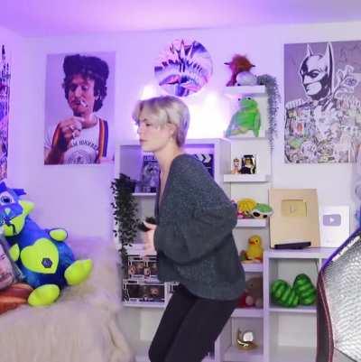 Do a little dance.... and punch.