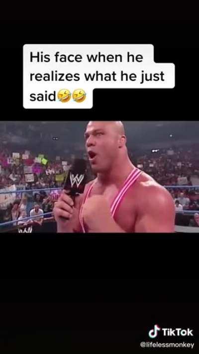 His face says it all