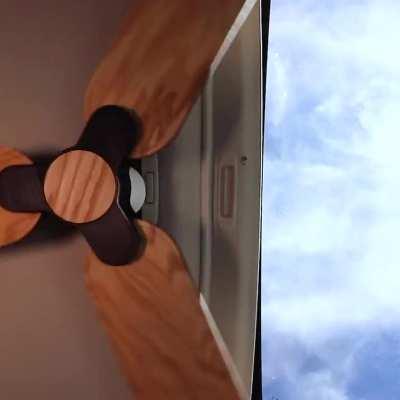 I design unnecessary products so today I built a ceiling fan for my car.