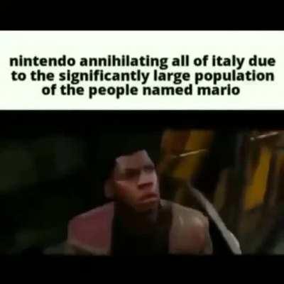 when nintendo copyright the name mario