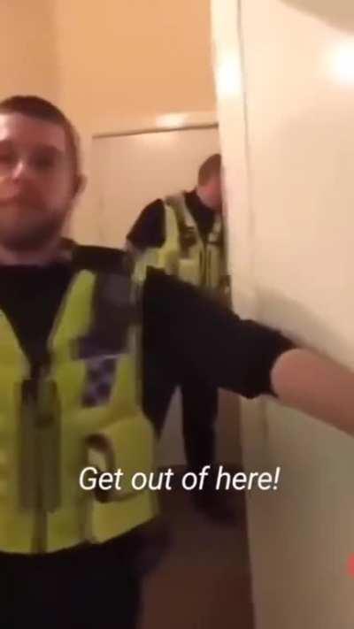 It's always the cops