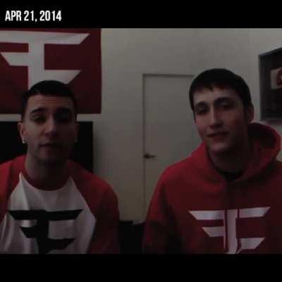 ropz's faze clan application video from wayback when he was 14