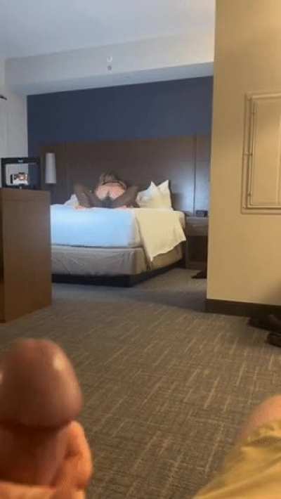 Hubbys cock was literally leaking cum