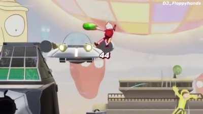 Morty has a way to deal with backpack spammers