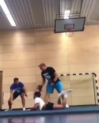 This idiot almost died