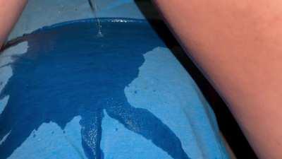 His first golden shower