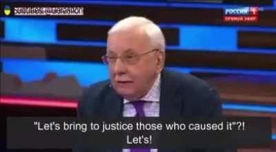 “There is absolutely no infighting between the TV propagandists!”