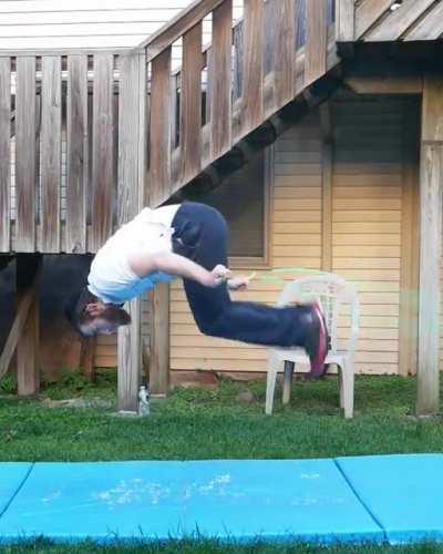 Jump Rope Handstand Trick