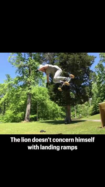 No Landing Ramp? No Problem