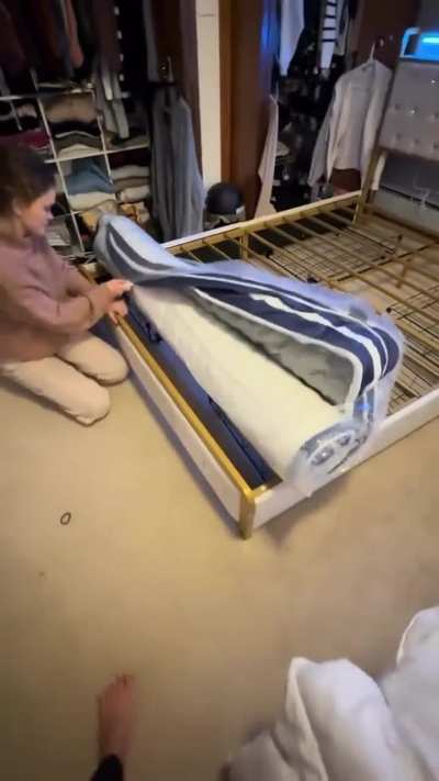 When you open it wrong way