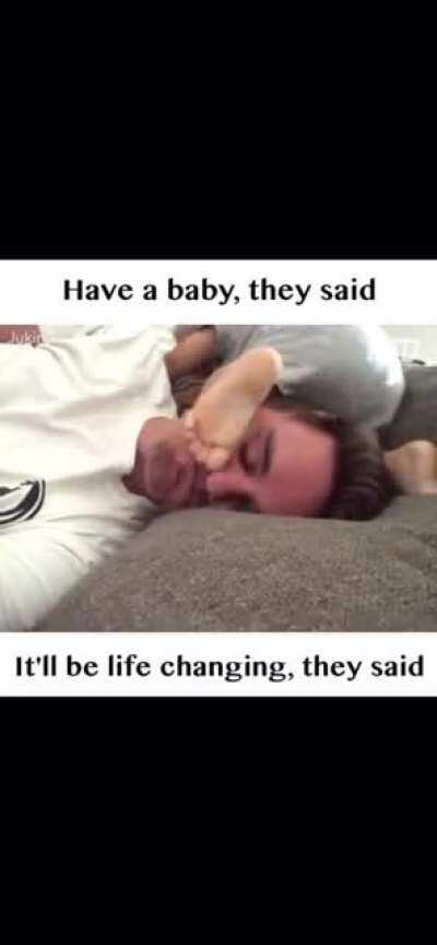 his face tells it all