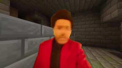 MR COW TRYING TO LOCATE THE END PORTAL