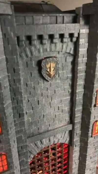 This DnD build needs a blue LED moat pad. And ofcourse…a trojan horse