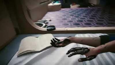 V FINALLY SLEEPS LIKE A NORMAL PERSON