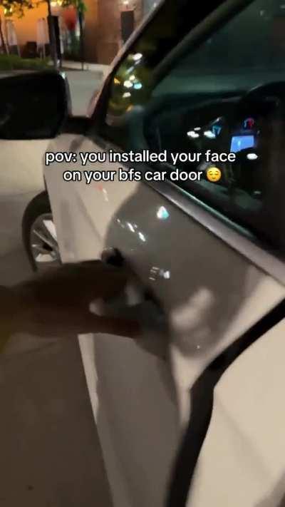 if bro cheats and she opens the door to find this its wraps