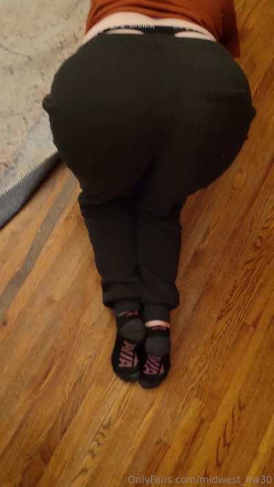 Hubby caught me in the act