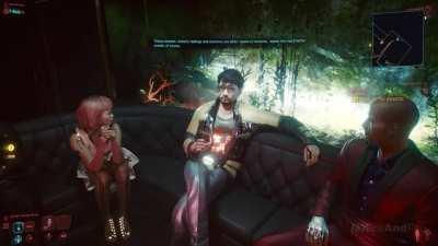 Hideo Kojima in Cyberpunk 2077 discusses the development of Death Stranding