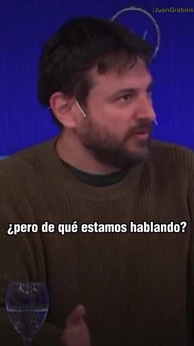 Los destruiste, Javier...