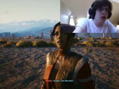 GUYS I FINALLY KISSED A GIRL !!!! THANKS NGHT CITY !! I'M NOT A VIRGIN ANYMORE !!! Cybersimp 2077 playthrough. Meme