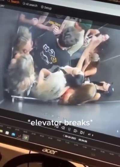 WCGW: Jump in an elevator?