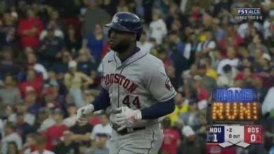 [Highlight] Astros strike first with a Yordan Alvarez solo homer!
