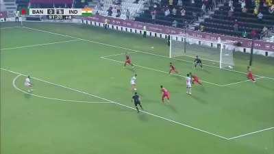 Bangladesh 0-[2] India | Sunil Chhetri | FIFA WCQ