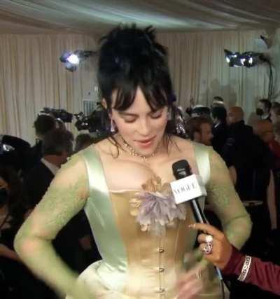 Cleavage at the Met Gala