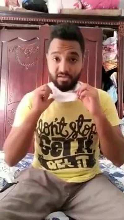 a proper face mask test