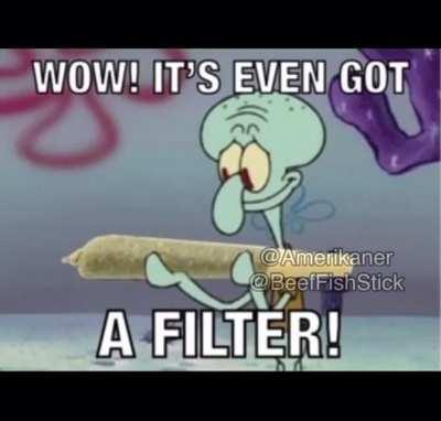 Squidward a REALLY wants a joint