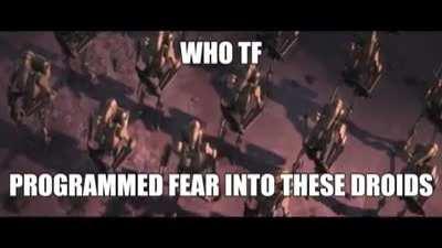 I demand to speak to the manager of the trade federation!