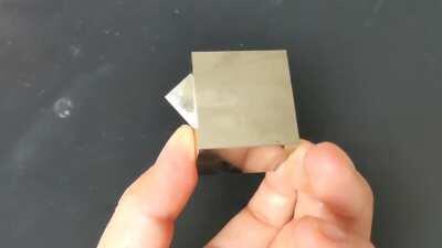 Reflective cubic pyrite, Spain (Victoria Mine)