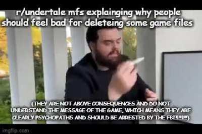 Some of you really need to chill a bit