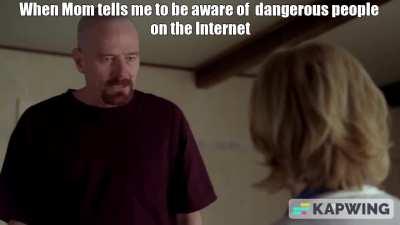 You're talking to me?