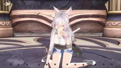 Hmm... So I didn't know until now that I was given such an OP kitty for free