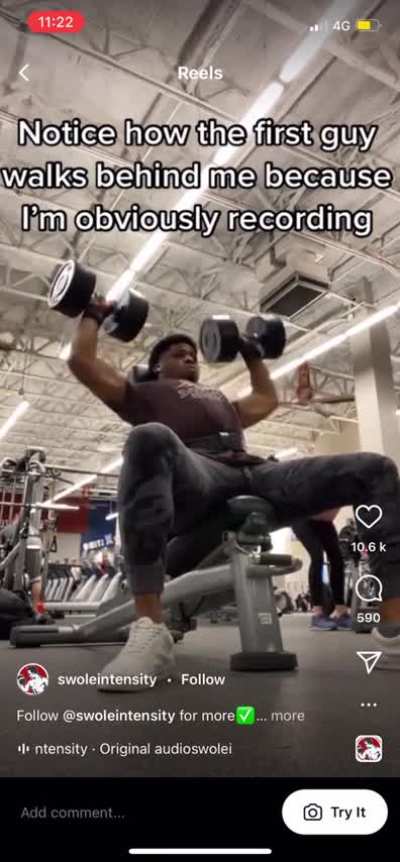 Why are these paying members in my gym space?