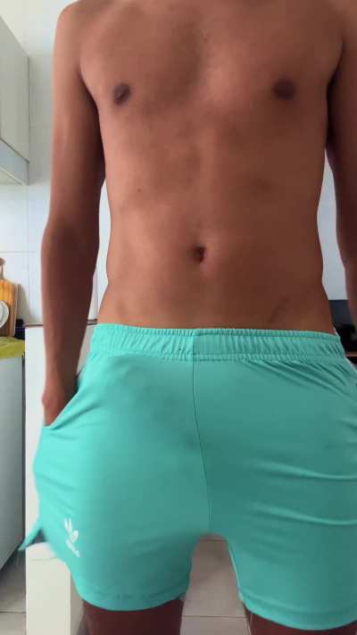 The Uber guy confused the lever, grabbed my cock and told me he needed to try it.