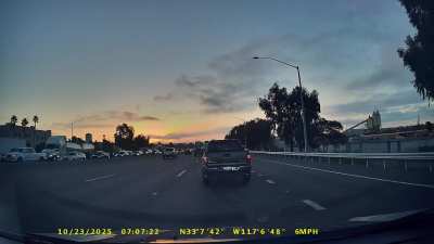 [oc] Tundra drops in, then tries to bail out of traffic