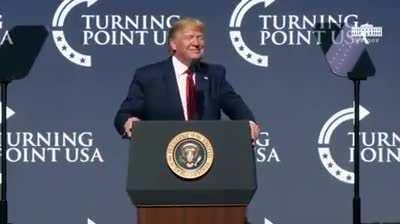 President Trump held a press conference today laying out his platform for the next 4 years.