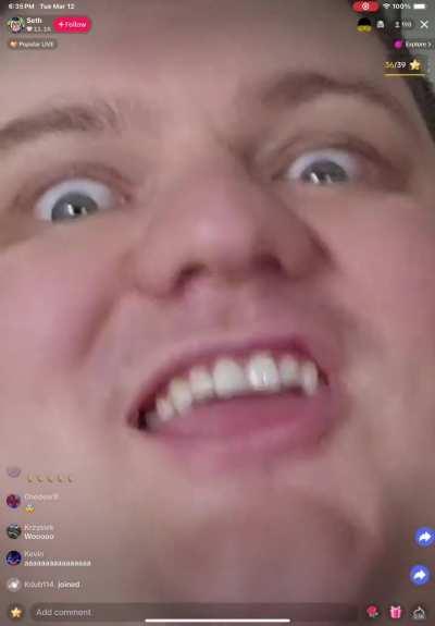 Ok if this guy is special needs then i’m gonna feel bad for posting this but seriously wtf 