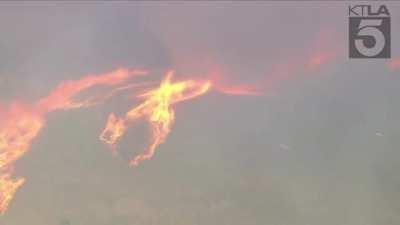 God just dropped new update now we have fire tornadoes