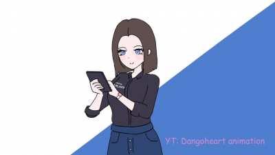 Samsung girl taking selfie