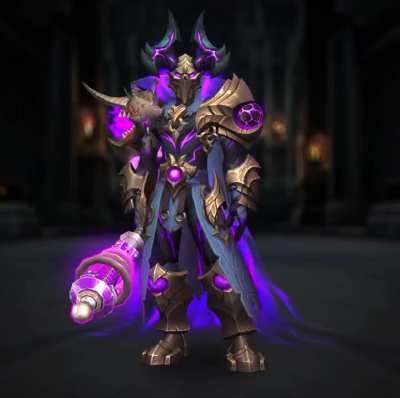 My destro lock with new mog